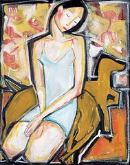 Denis Chiasson, Meditation, 2006, acrylic on canvas
