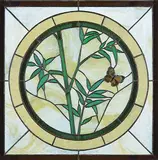 William Duma, Untitled - Butterfly Stained Glass