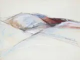 Val Harrison, Varney Hills, Conn., 1981, pastel and wash on paper