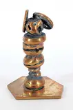 Roy Leadbeater, Aztec #1/1, bronze sculpture
