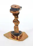 Roy Leadbeater, Untitled - Abstract Candle Holder #13, bronze sculpture