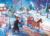 Katerina Mertikas, My Turn Next, 1994, acrylic on wood board
