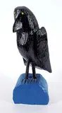 Craig Naugler, Untitled - Crow, painted wood sculpture