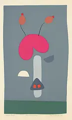 Irving Osterer, Rear View Bicycle #Artist's Proof, 1975, colour silkscreen on paper