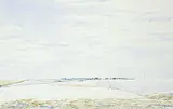 Peter Shostak, Why Aren't There Any Trees?, 1986, watercolour on paper