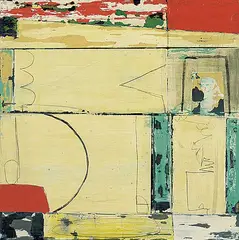 Michael Shemchuk, Stroll 2, 2010, mixed media on wood board