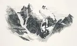 Gordon A. Smith, Mountain #AP, 1977, lithograph on paper