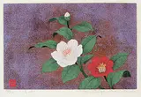 Kazutoshi Sugiura, Untitled - White and Red Flowers #57/100, 1992, colour silkscreen on paper