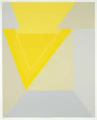 Tony Tascona, Inverted Apex #14/50, 1981, colour silkscreen on paper
