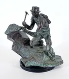 John Weaver, Untitled - The Geologist #13/30, bronze sculpture