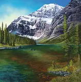 Roger D. Arndt, Edith Cavell, oil on wood board