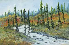 Errol Brimacombe, Brag Tributary, oil on canvas