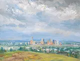 Orestes de Grandmaison, Evening Storm [Calgary]