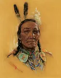 Nicholas Raphael de Grandmaison, First Nations Chief, Manitoba