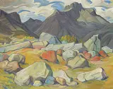 Henry George Glyde, Mount Lougheed, Canmore, Alberta