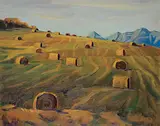 Denise Lemaster, Alberta Foothills, 2003, oil on canvas