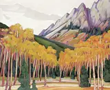 Denise Lemaster, Fall Day Sawback Range, 2006, oil on canvas