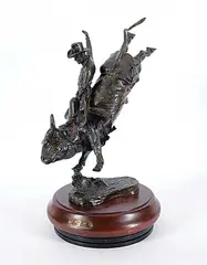 Douglas Stephens, With 'im #18/25, 1972, bronze sculpture