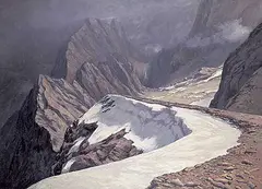Chris S. Flodberg, Mountain Valley, 2016, oil on canvas