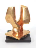 Roy Leadbeater, Untitled - Opposing Wings #1/1, bronze sculpture