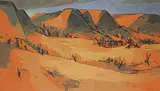 Luke Orton Lindoe, A Hot Afternoon Before the Green of Spring