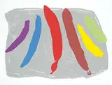 William Perehudoff, Jack's Dance #46/90, 1984, colour silkscreen on paper