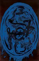 Jack Shadbolt, Dark Rhythm, 1964, acrylic on paper