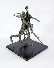 Esther Wertheimer, Dancers, mixed media sculpture