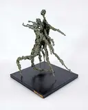 Esther Wertheimer, Dancers, mixed media sculpture