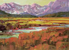Ken Gillespie, Trail to Lake Isabella, oil on canvas