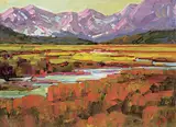 Ken Gillespie, Trail to Lake Isabella, oil on canvas