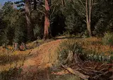 Thomas Mower Martin, Road in the Woods - Ontario, oil on canvas