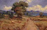 Thomas Mower Martin, Untitled - Home from the Market, oil on canvas