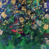 Barbara McGivern, Jam Jar Series Dubai, Blue Green Red