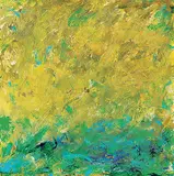 Barbara McGivern, Study for Green Yellow Square
