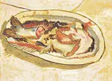 Robert F.M. McInnis, Fin de Salmon, 1984, oil on canvas