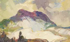 Hal Ross Perrigard, The Double Hump - Shifting Light, oil on canvas board