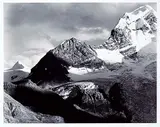 Craig Richards, Untitled - Mountain Shadows [Canadian Rockies series], 1995, black and white photograph on paper