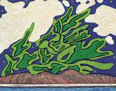 David J. Veres, Pure, acrylic on wood board