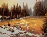 Karl E. Wood, Autumn Meadows, South of Kelowna
