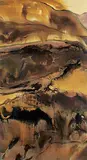 George James Angliss, Summer Patterns, Foothills, 1976, watercolour on paper