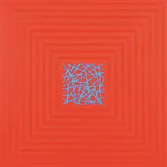 Karen Brown, Vibrations #5, acrylic on canvas