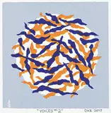Katie von der Ohe, Voices #2, 2017, colour silkscreen on paper