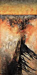 Don Pentz, Enigma Landscape #42, 2011, acrylic on canvas