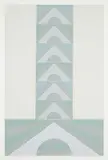 Tony Tascona, Tower #24/50, 1983, colour silkscreen on paper