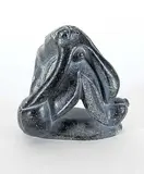 Levi Smith, Untitled - Animal Forms, dark grey stone carving