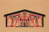 Roy Henry Vickers, House of Blackfish #21/80, 1977, colour silkscreen on paper