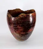 Elke Blodgett, Untitled - Large Raw Edge Vessel, glazed ceramic