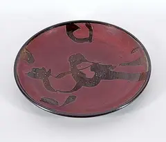 Walter Gibson Dexter, Untitled - Stoneware Charger Plate, glazed ceramic