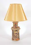Jane Van Alderwegen, Untitled - Brushed Swirl Lamp, ceramic